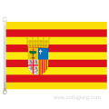 100% polyster 90*150CM Aragon banner Aragon flags